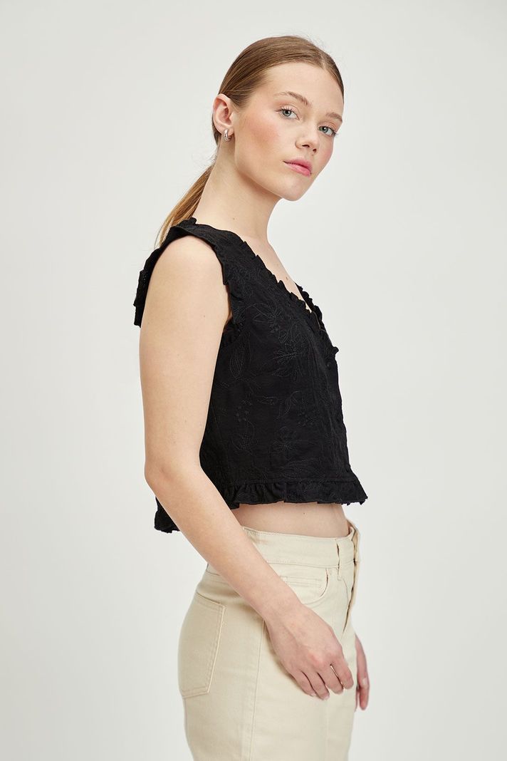 Blusa Lisa Negro iO 14020224010102-3