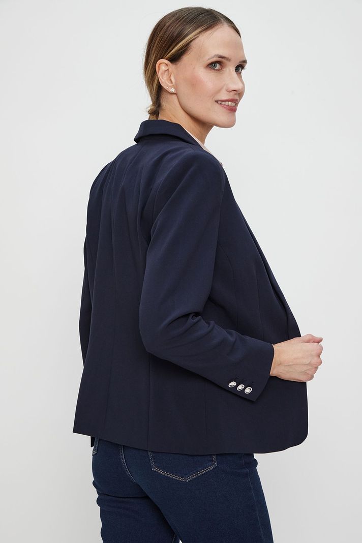 Blazer Liso Azul Ma Griffe 16002224050104-4