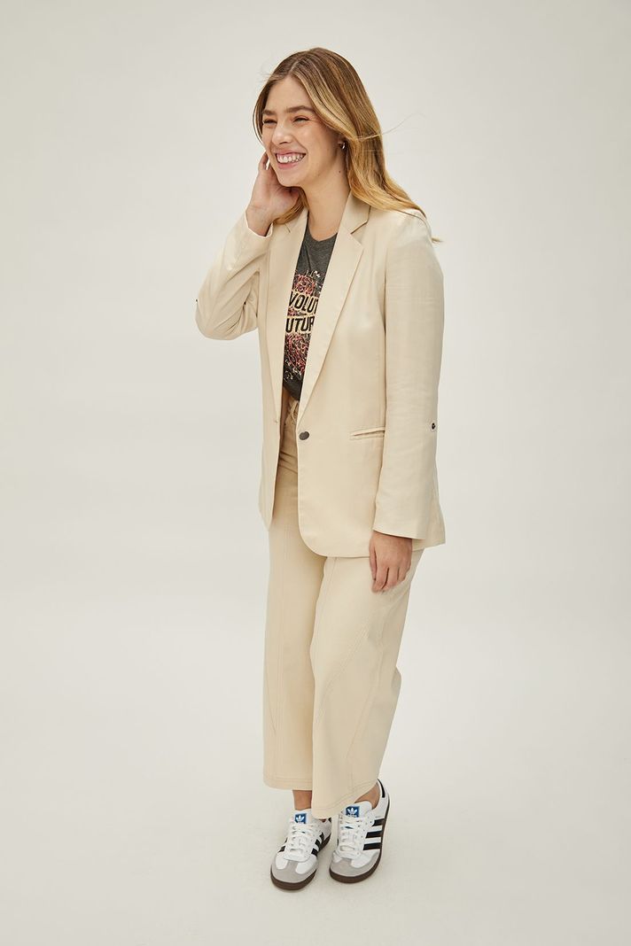 Blazer Liso Beige iO 16020224011106-1
