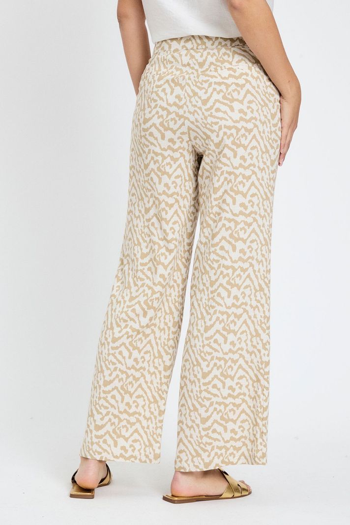Pantalon Estampado Beige Ash 11107224002106-3