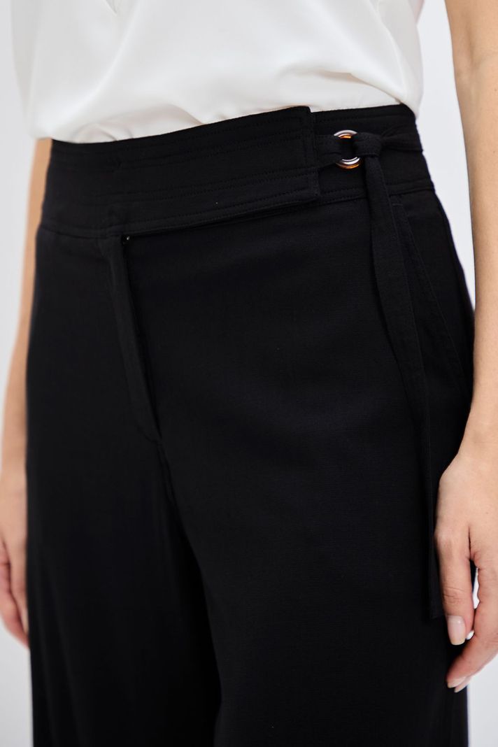 Pantalon Liso Negro iO 11020224023102-2