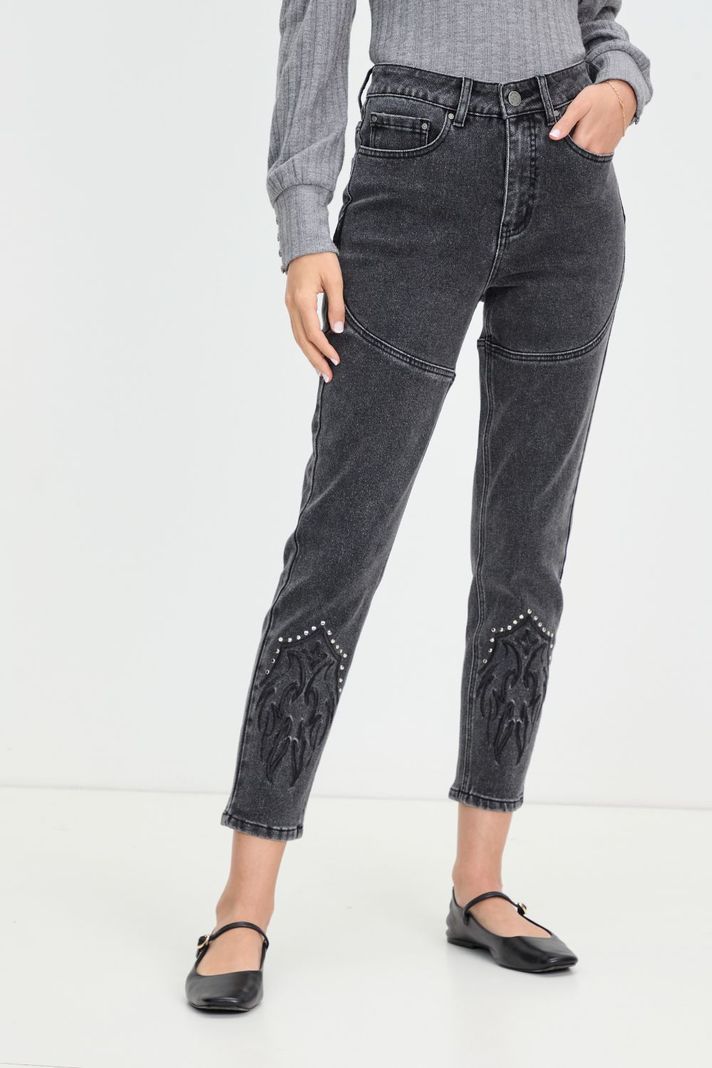 Jeans Liso Negro 11320125053102-0