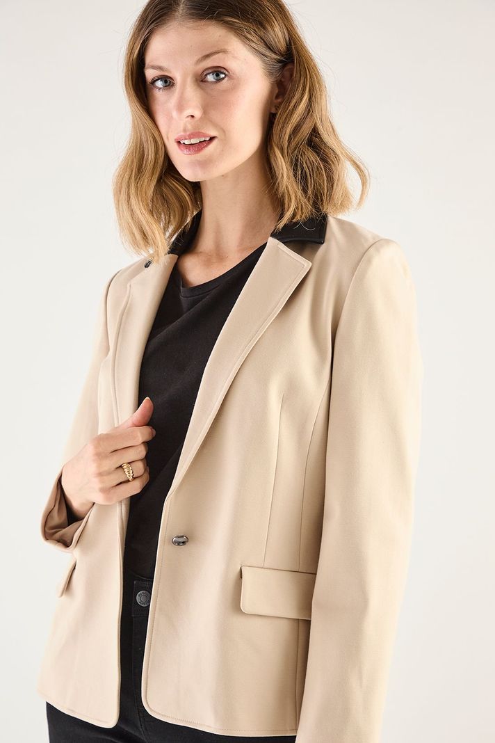 Blazer Liso Beige 16002125052106-1