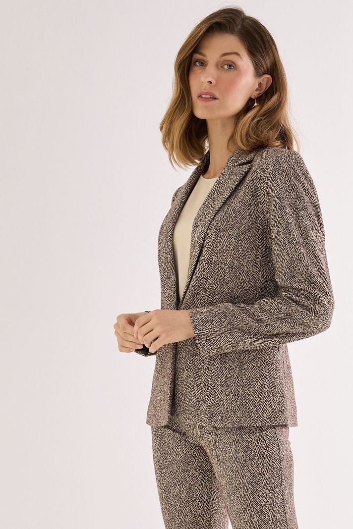 Blazer Fantasia Zigzag Negro 16102125053102-2