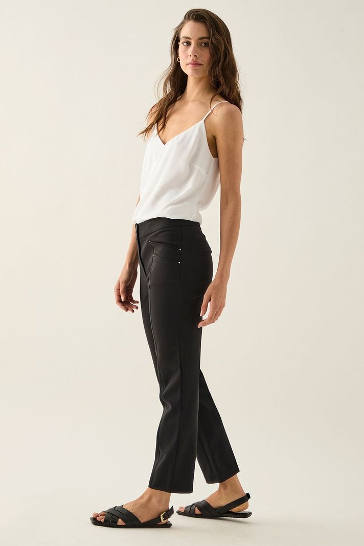 Pantalon Liso Negro 11004224026102-3