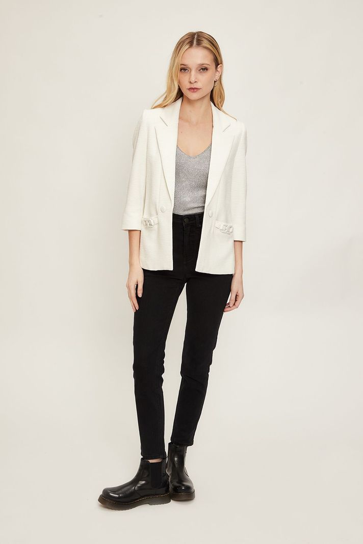 Blazer Liso Blanco iO 16020224006105-0