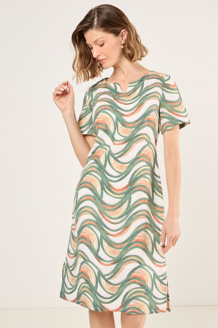 Vestido Largo Beige Ma Griffe 13102225054106