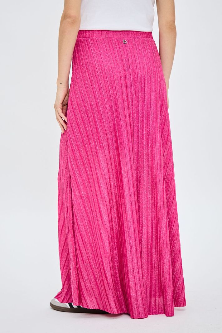 Falda Lisa Larga Fucsia iO 12320224051116-4