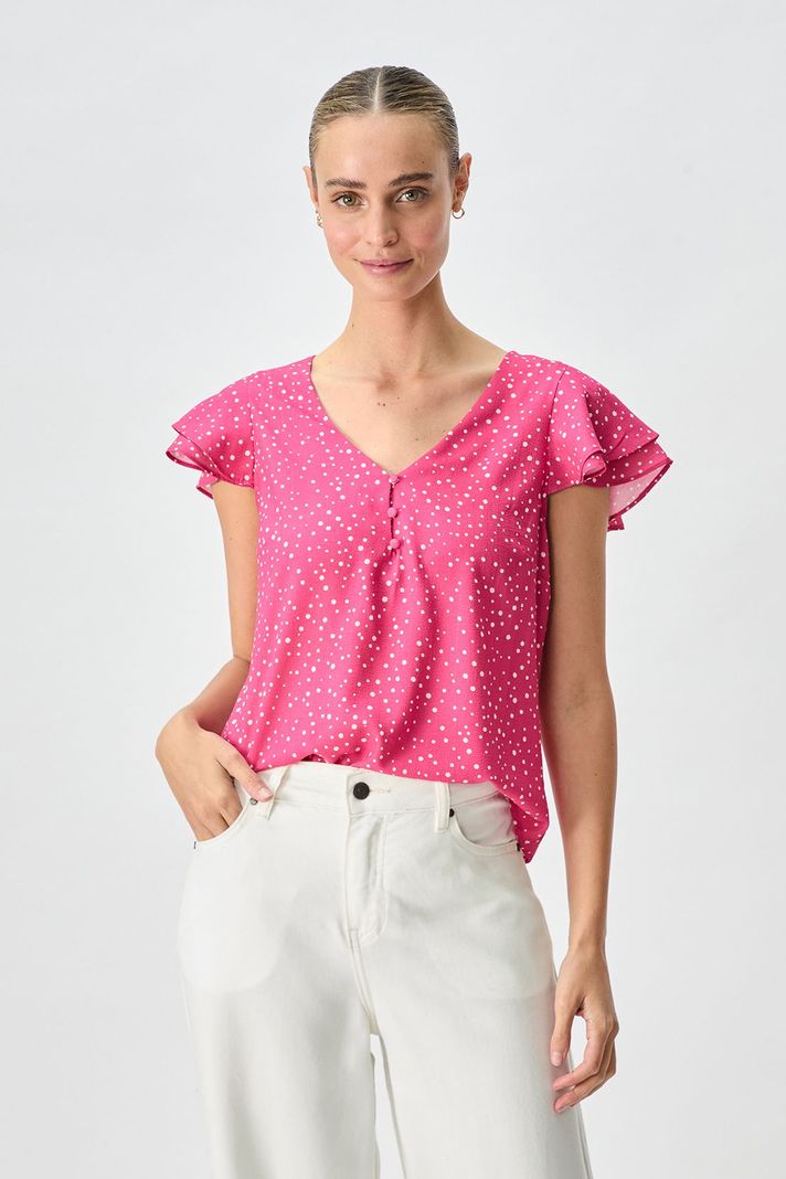 Blusa Fantaisa fucsia 14104125001116-1