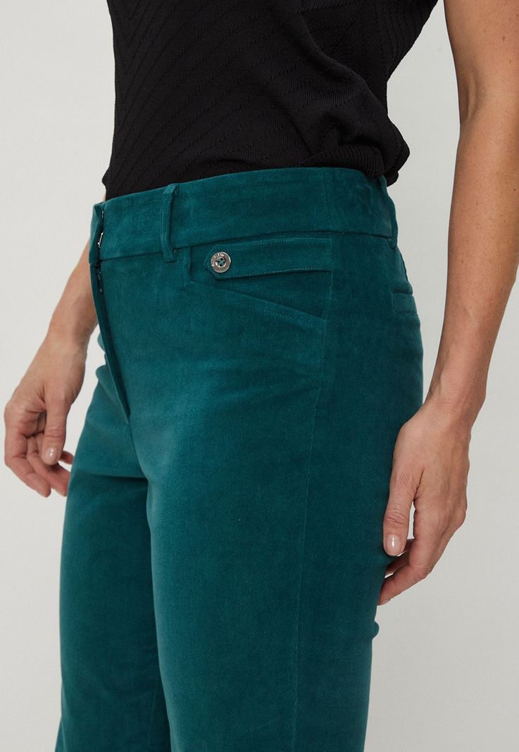 Pantalon Cotele verde musgo Ma Griffe 11002124058107-4