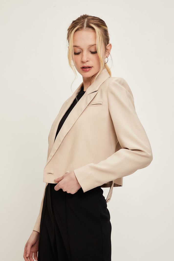 Blazer Liso Beige iO 16020224003106-0