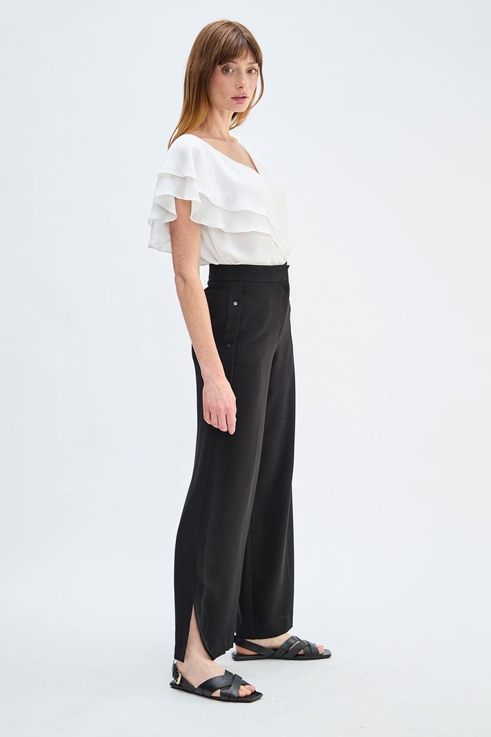 Pantalon Liso Negro Ash 11007224063102-3
