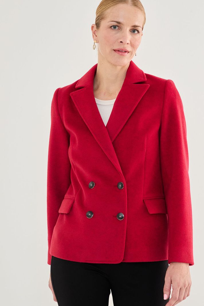 Blazer De Muflon Rojo 16002125054103-0