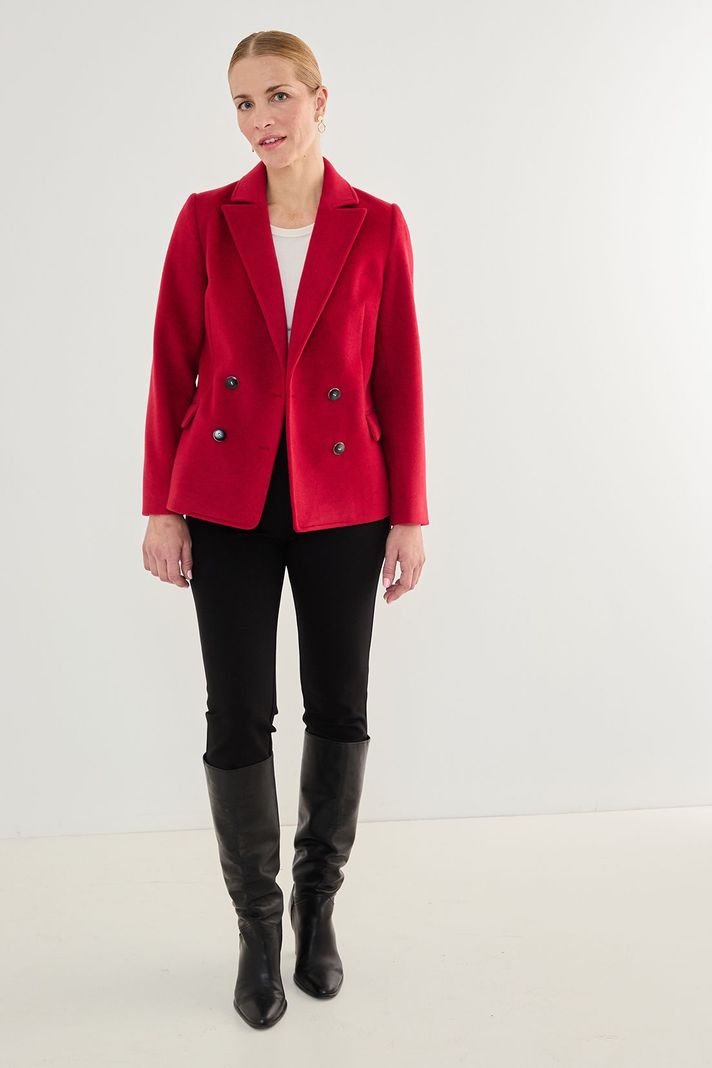 Blazer De Muflon Rojo 16002125054103-2