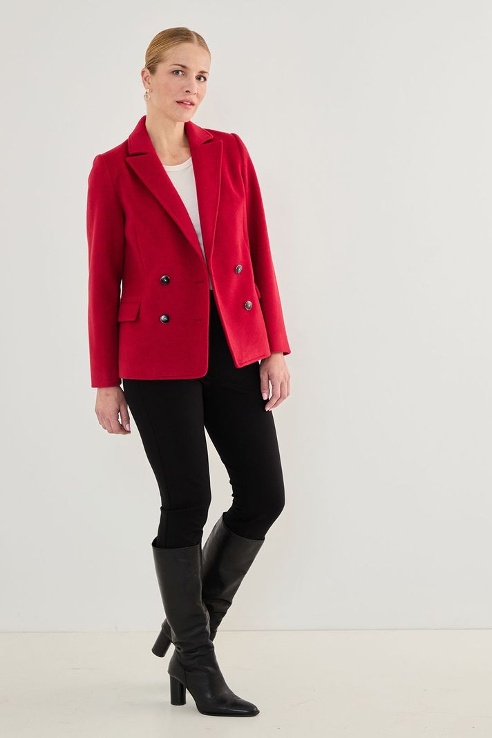 Blazer De Muflon Rojo 16002125054103-4