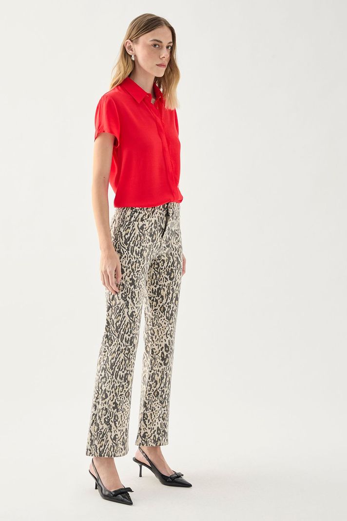 Blusa Lisa Rojo Ash 14007125002103-2