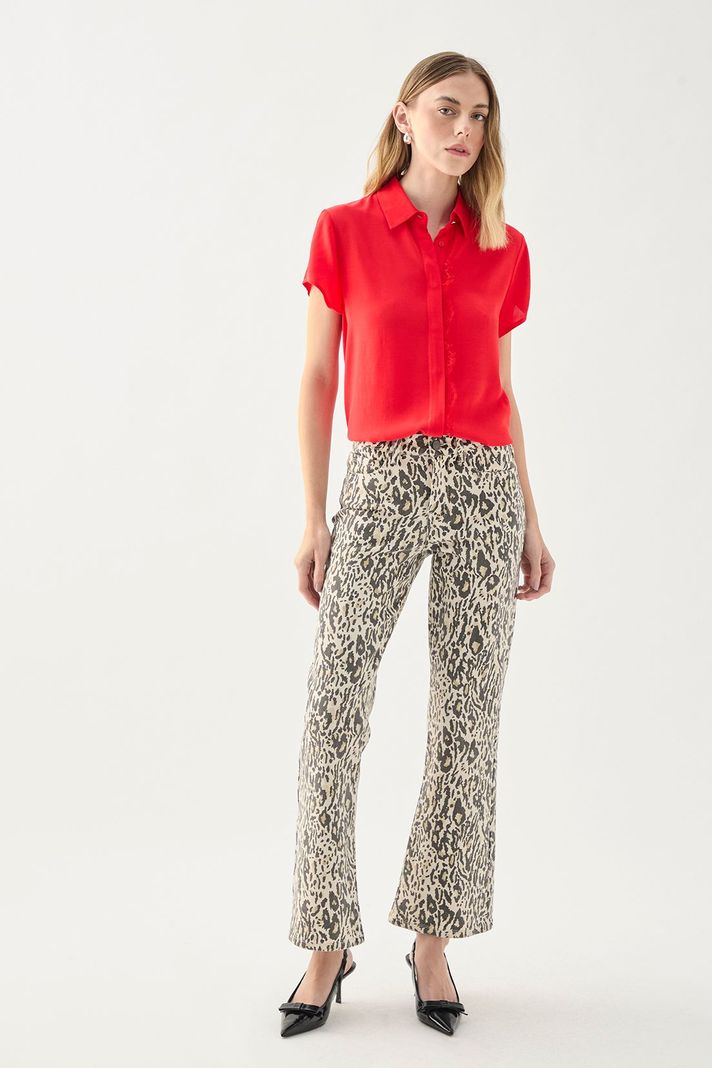 Blusa Lisa Rojo Ash 14007125002103-4