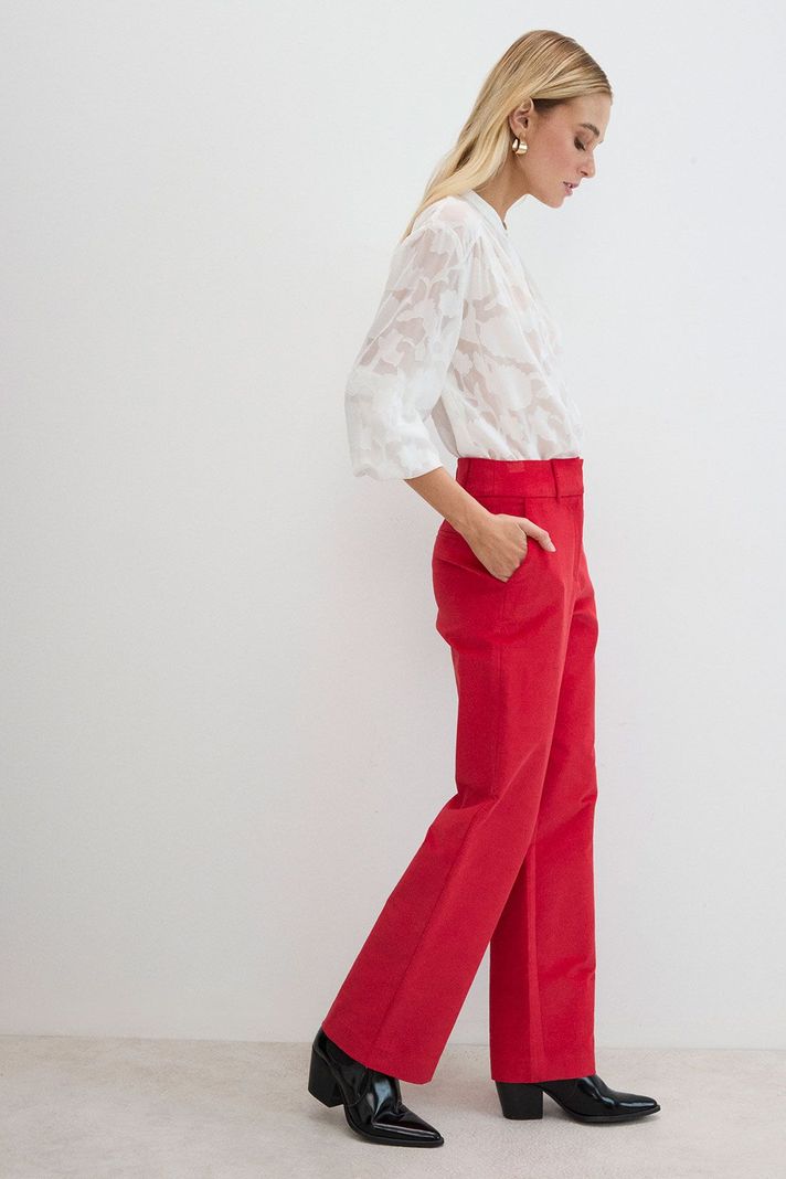 Pantalon Liso Rojo 11007125009103-3