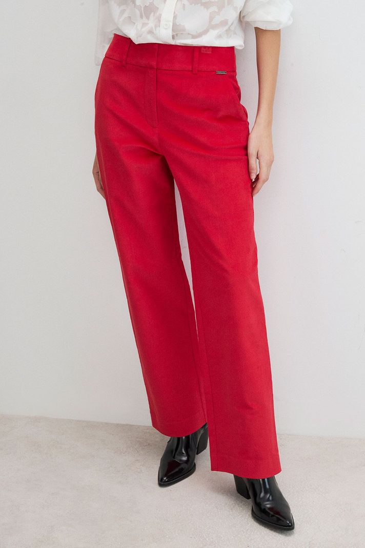 Pantalon Liso Rojo 11007125009103-0