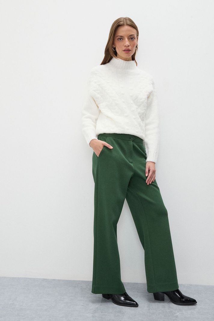 Pantalon Liso Verde Oliva 11004125008107-3