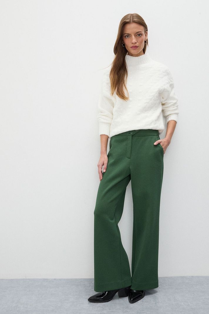 Pantalon Liso Verde Oliva 11004125008107-4