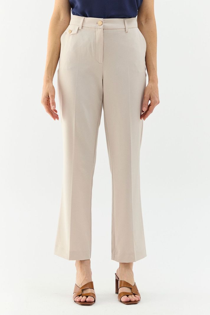 Pantalon Formal Bolsillo Tapeta Beige Ma Griffe 11002224060106-1