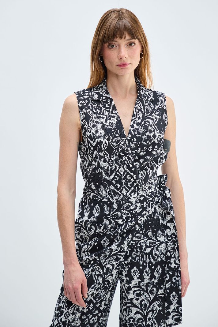 Enterito Estampado Negro Ash 13307224053102-2