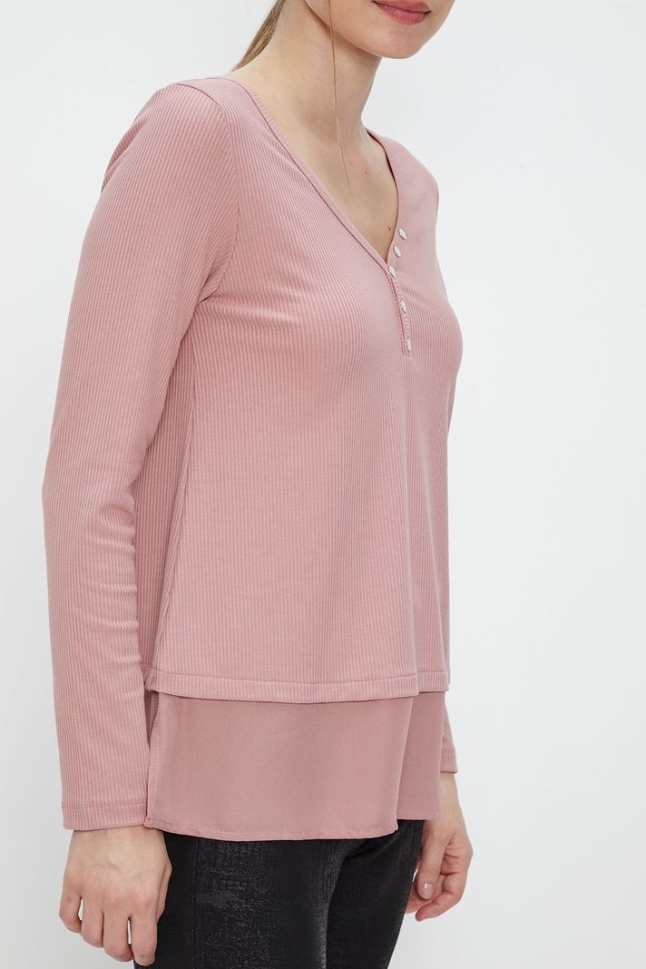 Polera Lisa Rosado Ash 14207224002123-3