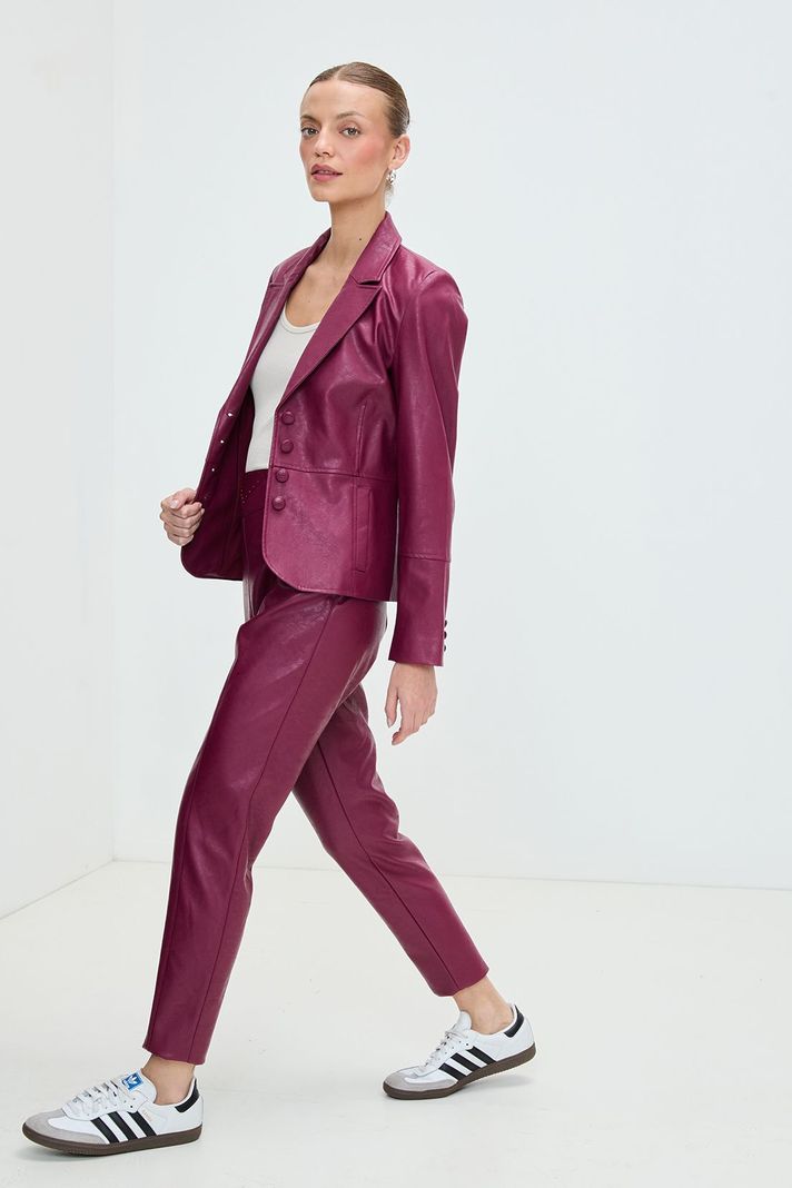 Blazer Liso Burdeo 16020125063112-2