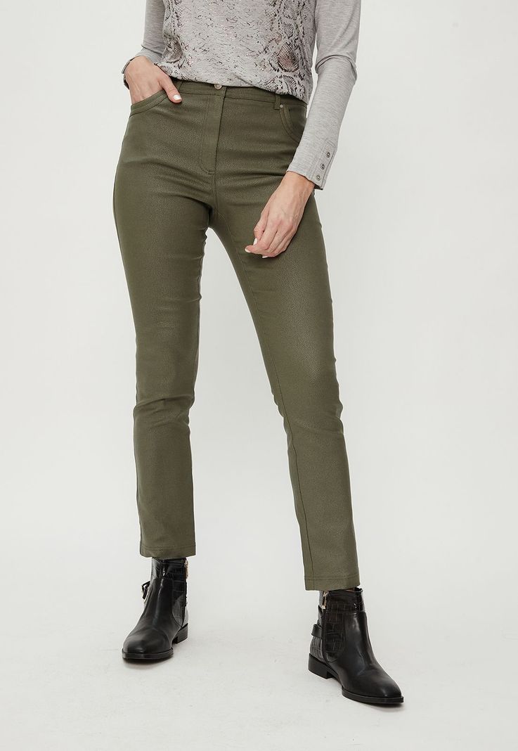 Jeans Pitillo Verde Ma Griffe 11302124005126-0