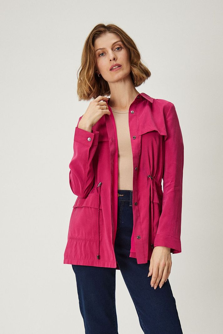 Casaca Lisa fucsia Ma Griffe 17502224055116-0