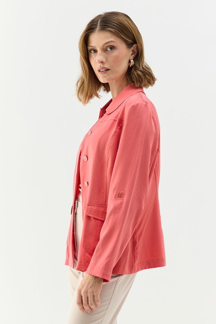 Chaqueta Tencel coral Ma Griffe 17502224059133-3