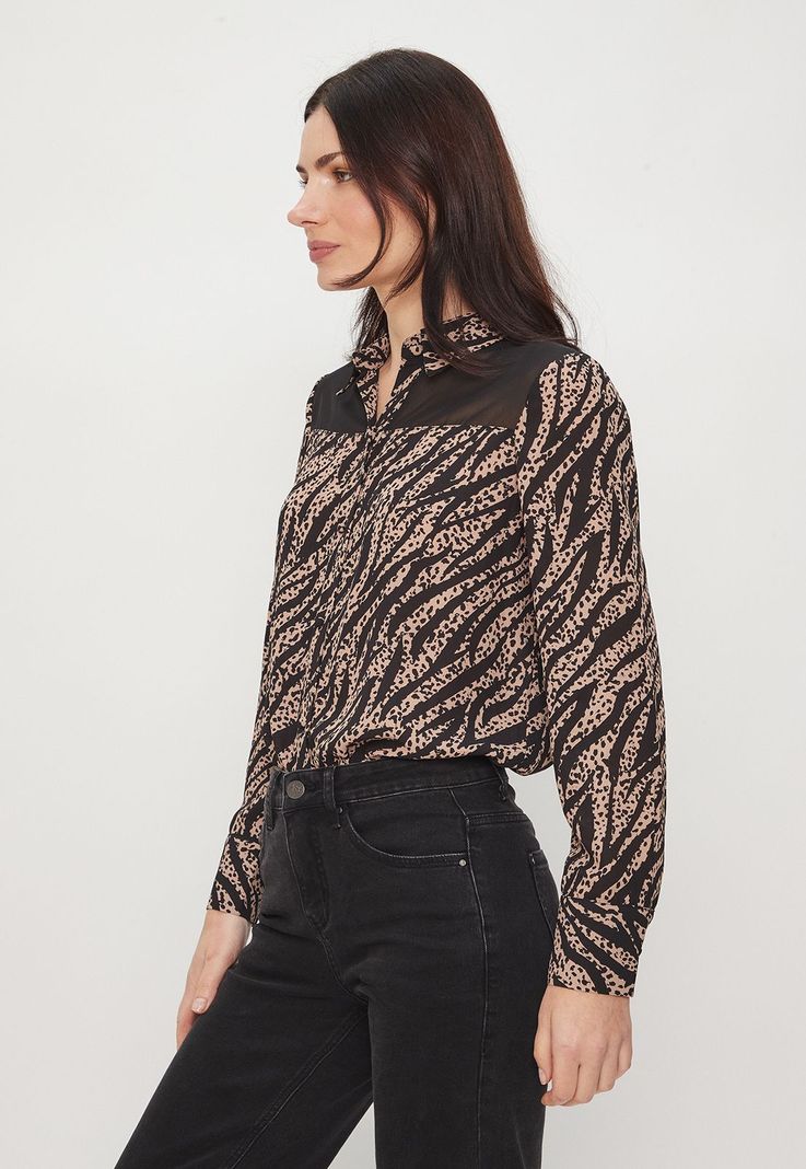 Blusa Fantasia Negro Ash 14107224050102-3