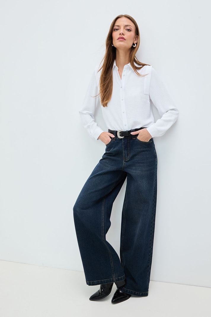 Jeans Liso Azul 11320125005104-3