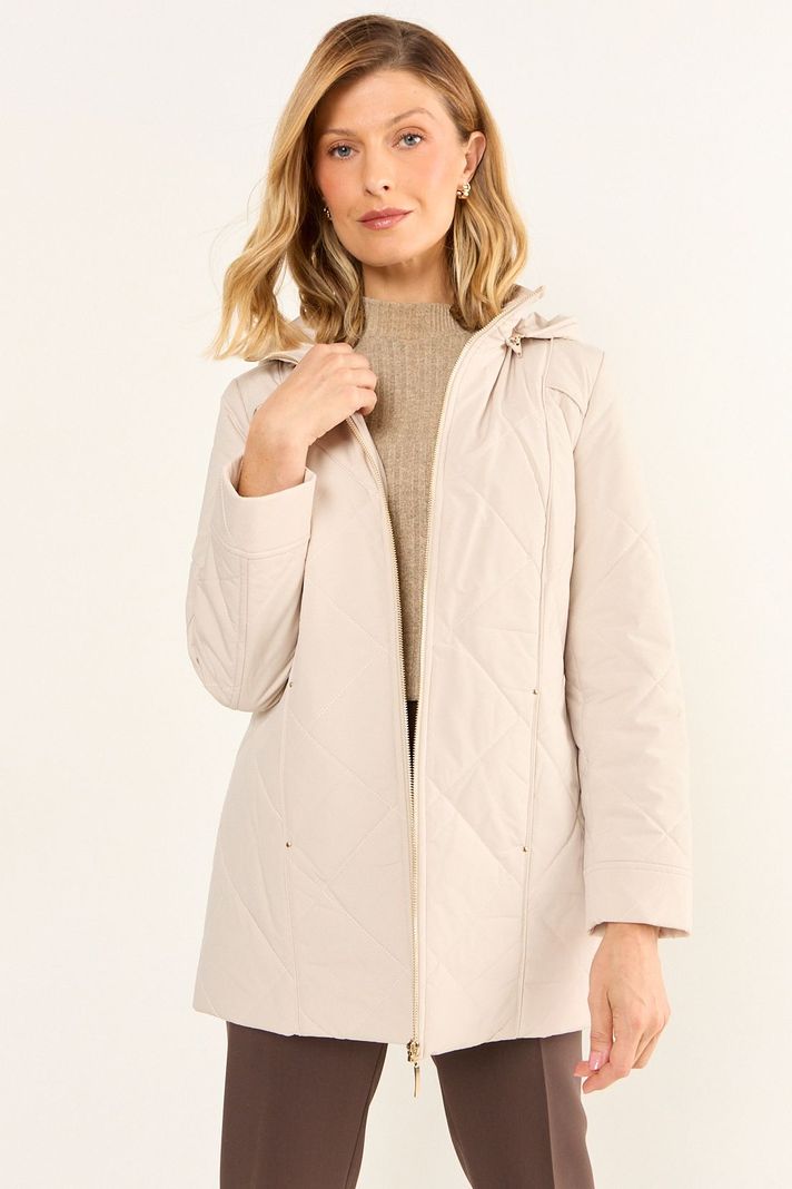 Parka Lisa Beige Ma Griffe 17602126005106... a $38.990