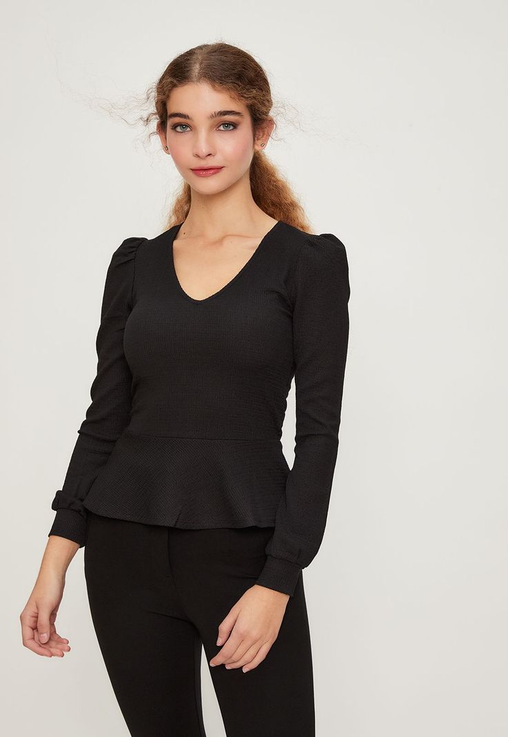 Polera Lisa Negro iO 14220224051102-0