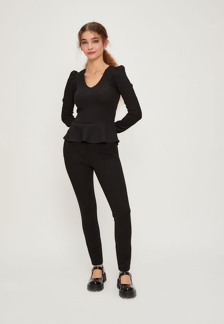 Polera Lisa Negro iO 14220224051102-2