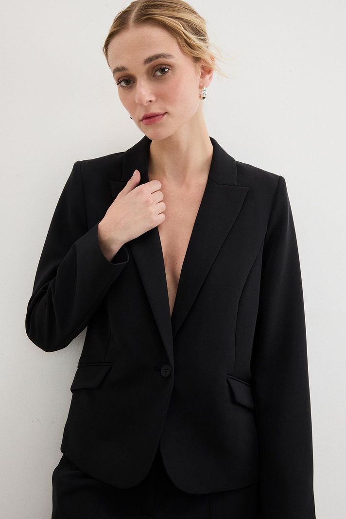 Blazer Liso Negro 16007125054102-1