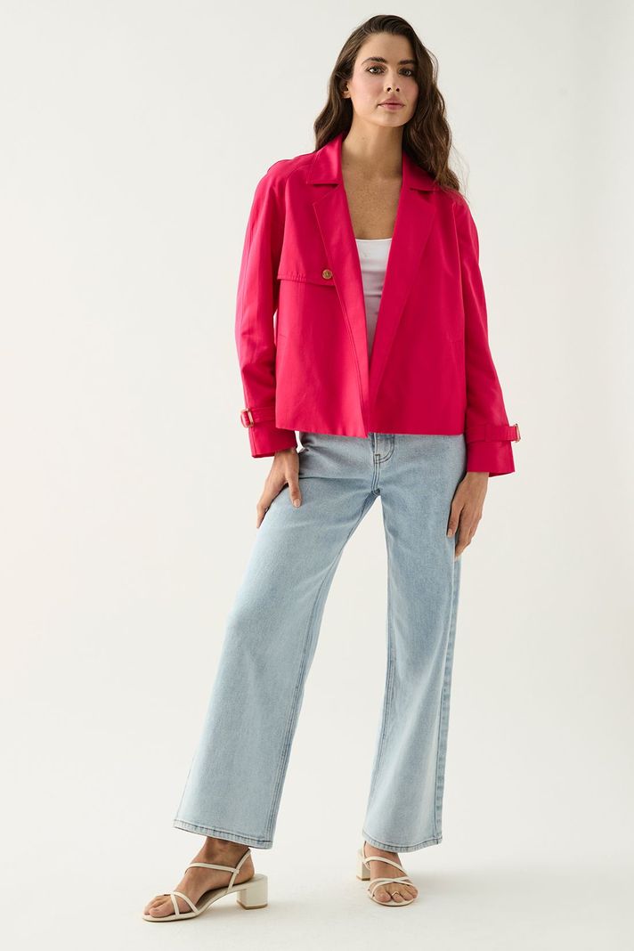 Chaqueta Lisa Fucsia Ash 17507125001116-0