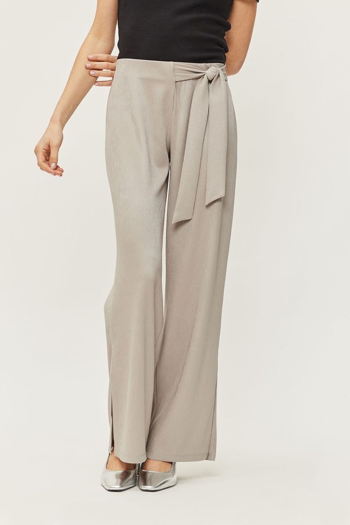 Pantalon Elasticado Lazo Gris Ash 11007224060113-2