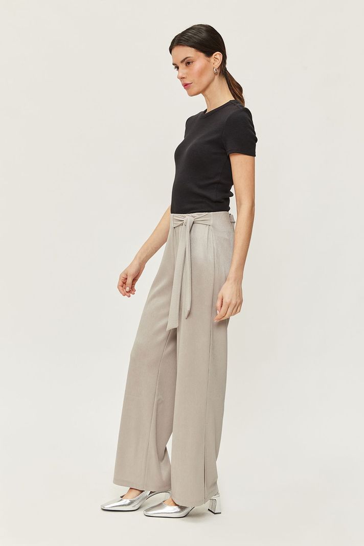 Pantalon Elasticado Lazo Gris Ash 11007224060113-3