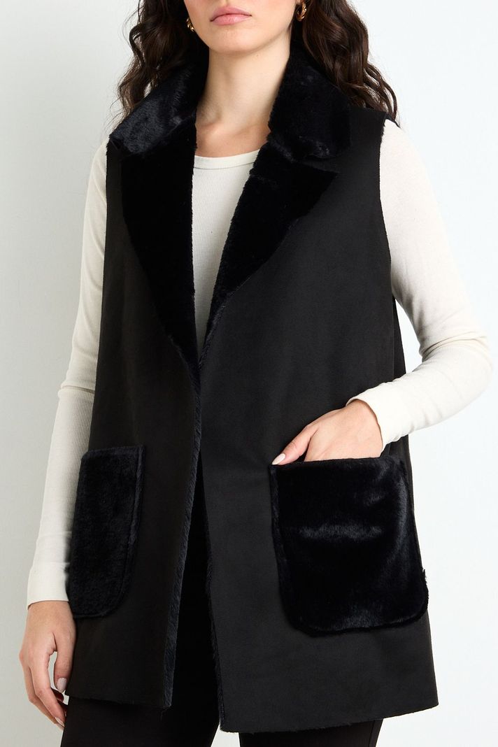 Chaqueton Liso Negro 17204125001102-1