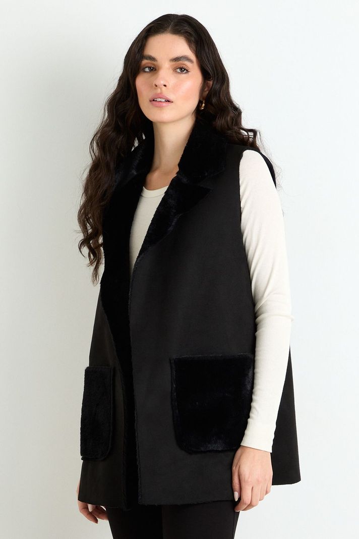 Chaqueton Liso Negro 17204125001102-2