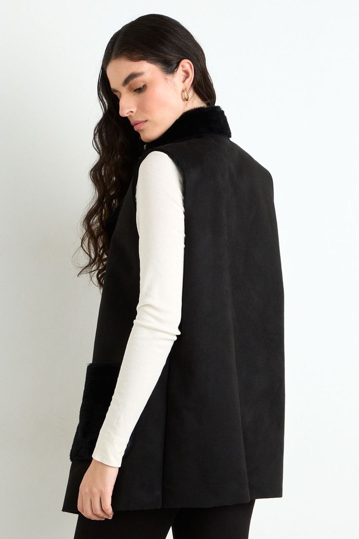Chaqueton Liso Negro 17204125001102-3