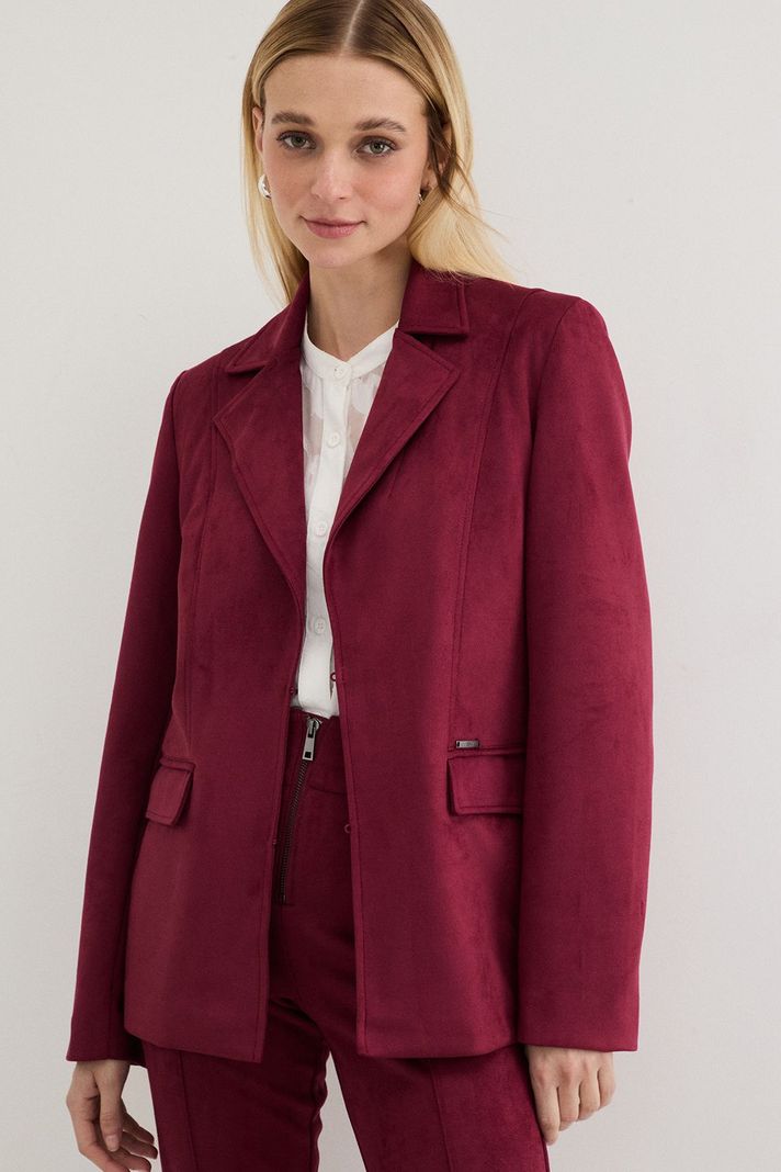 Blazer Liso Burdeo 16007125052112-1