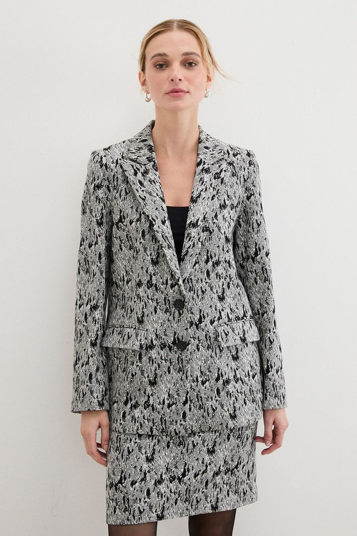 Blazer Print Negro 16107125051102-4