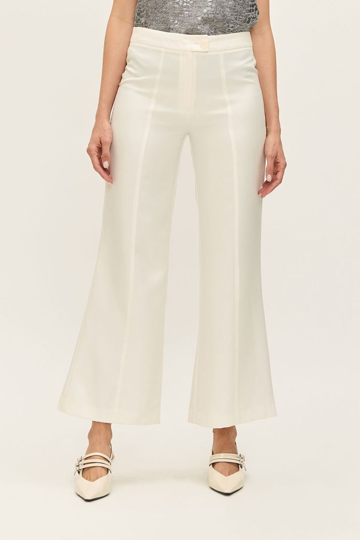 Pantalon Liso Flare Blanco Ash 11007224059105-1