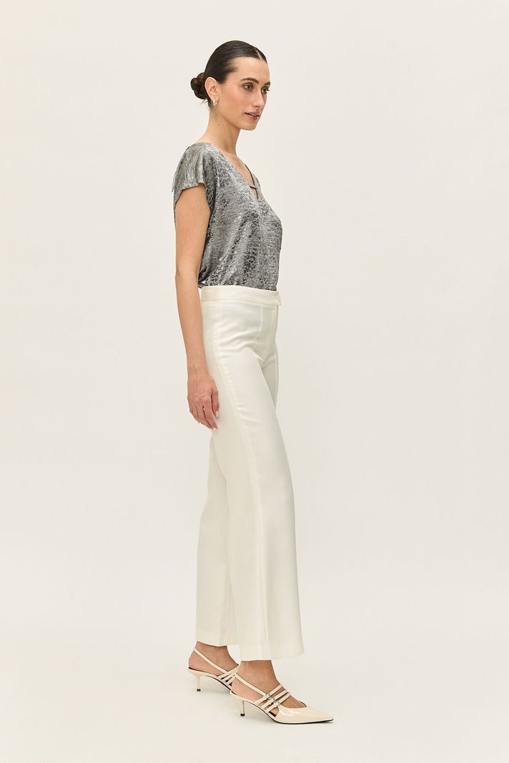 Pantalon Liso Flare Blanco Ash 11007224059105-2