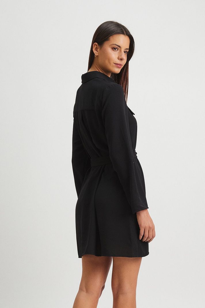 Vestido Liso Negro Ash 13007224002102-3