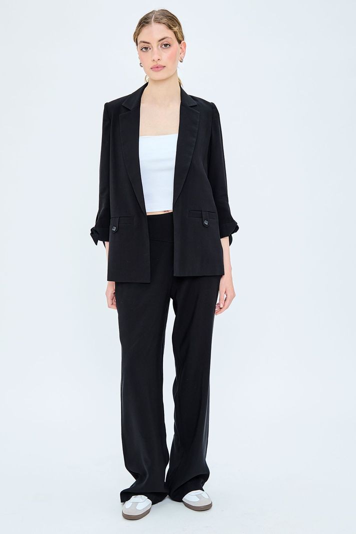 Blazer Liso Negro iO 16020224057102-0